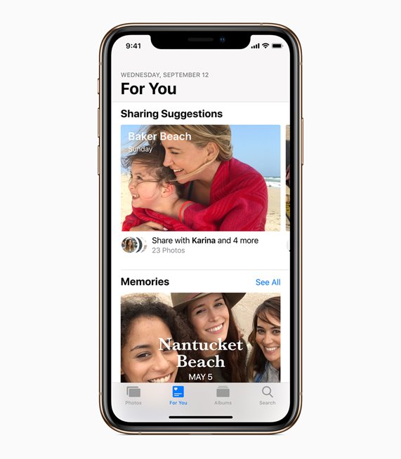 iOS 12 Features photos