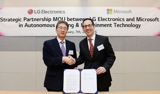 LG and Microsoft